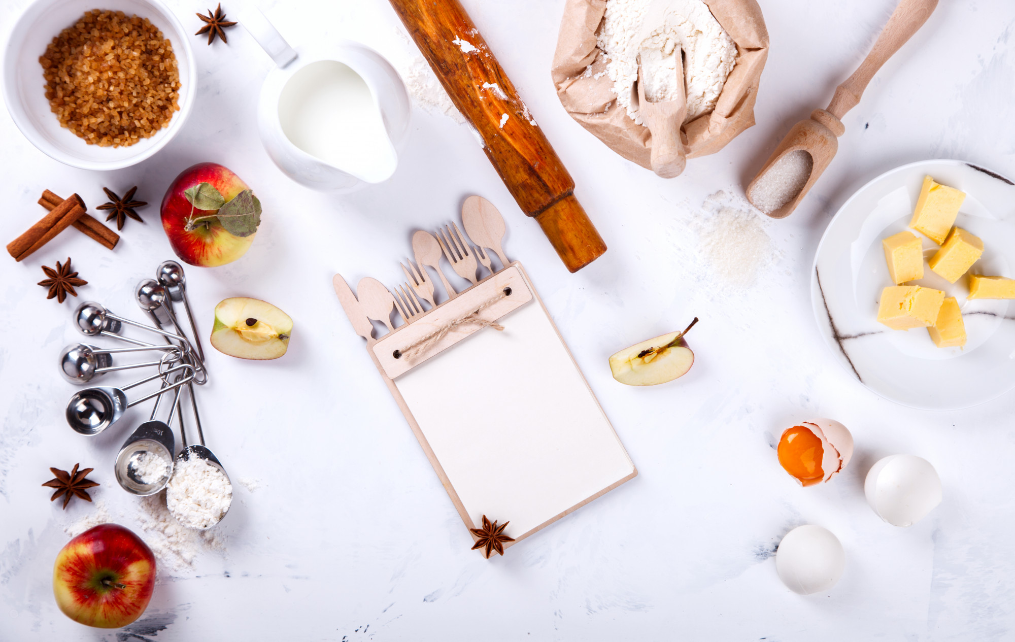 Cozy kitchen workshop with utensils